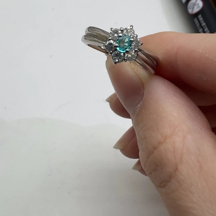 未镶嵌碧玺戒指成品