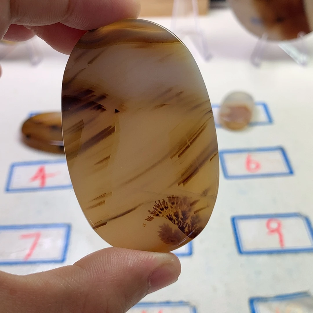 玛瑙/玉髓未镶嵌珠宝半成品