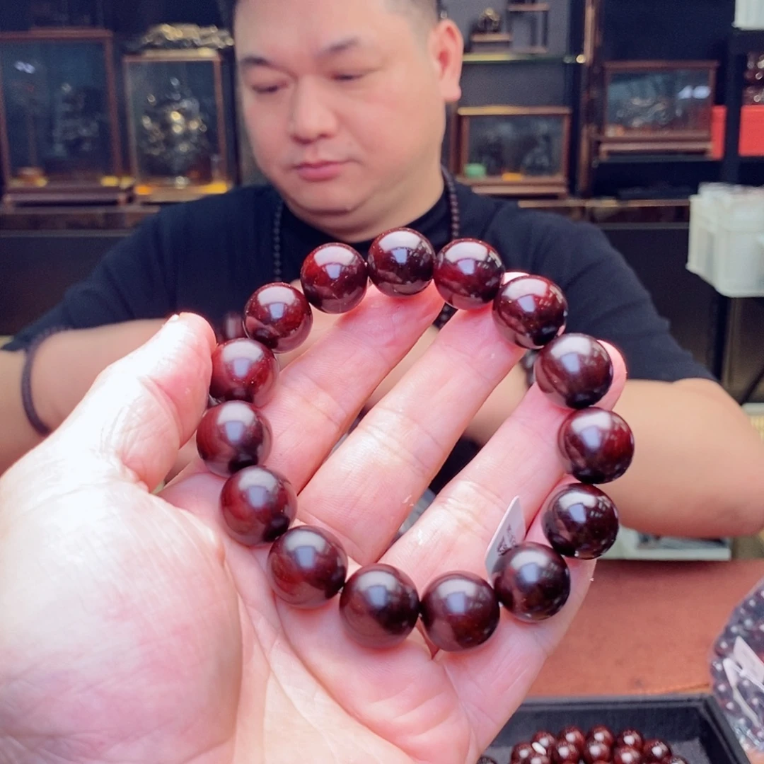 李***串檀香紫檀（小叶紫檀）手串/手链15