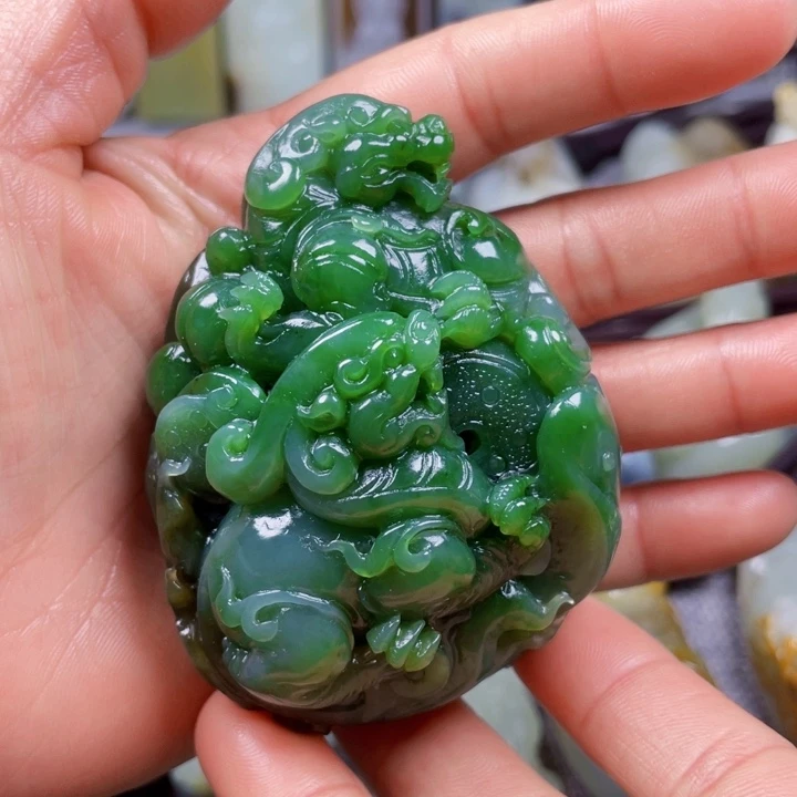 和田玉挂件未镶嵌