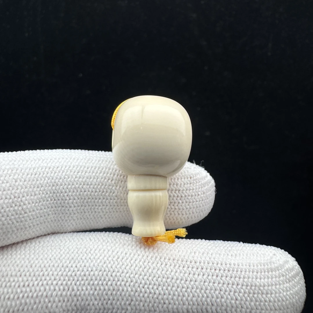 G2814天然猛犸 藏式分体三通16*29mm一物一图 假一罚十