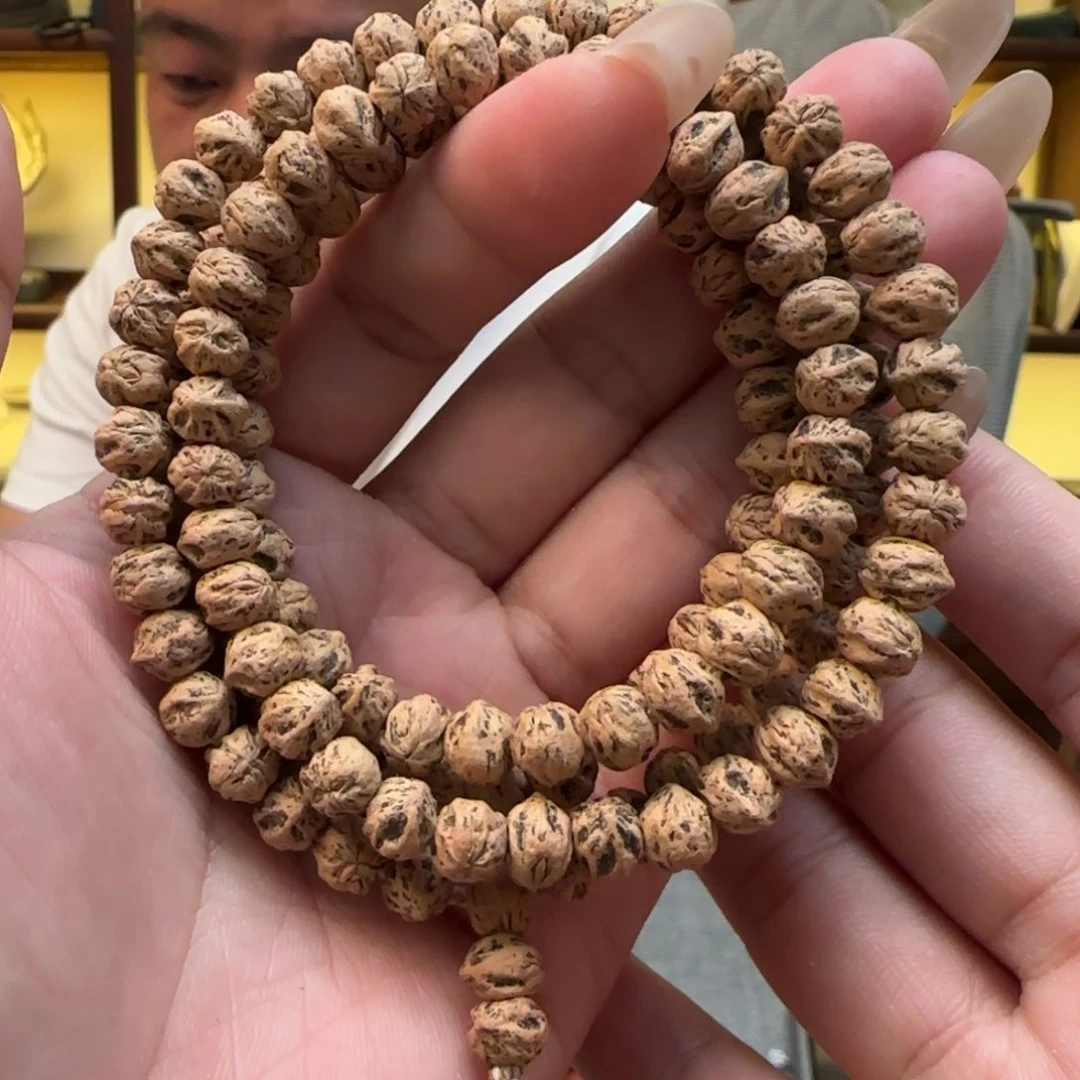 ღ***楠柏香籽/百香籽手串吞灵6➕