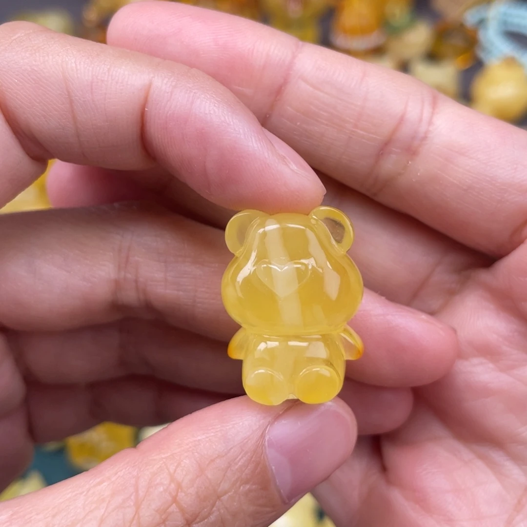 裸石琥珀未镶嵌蜜蜡