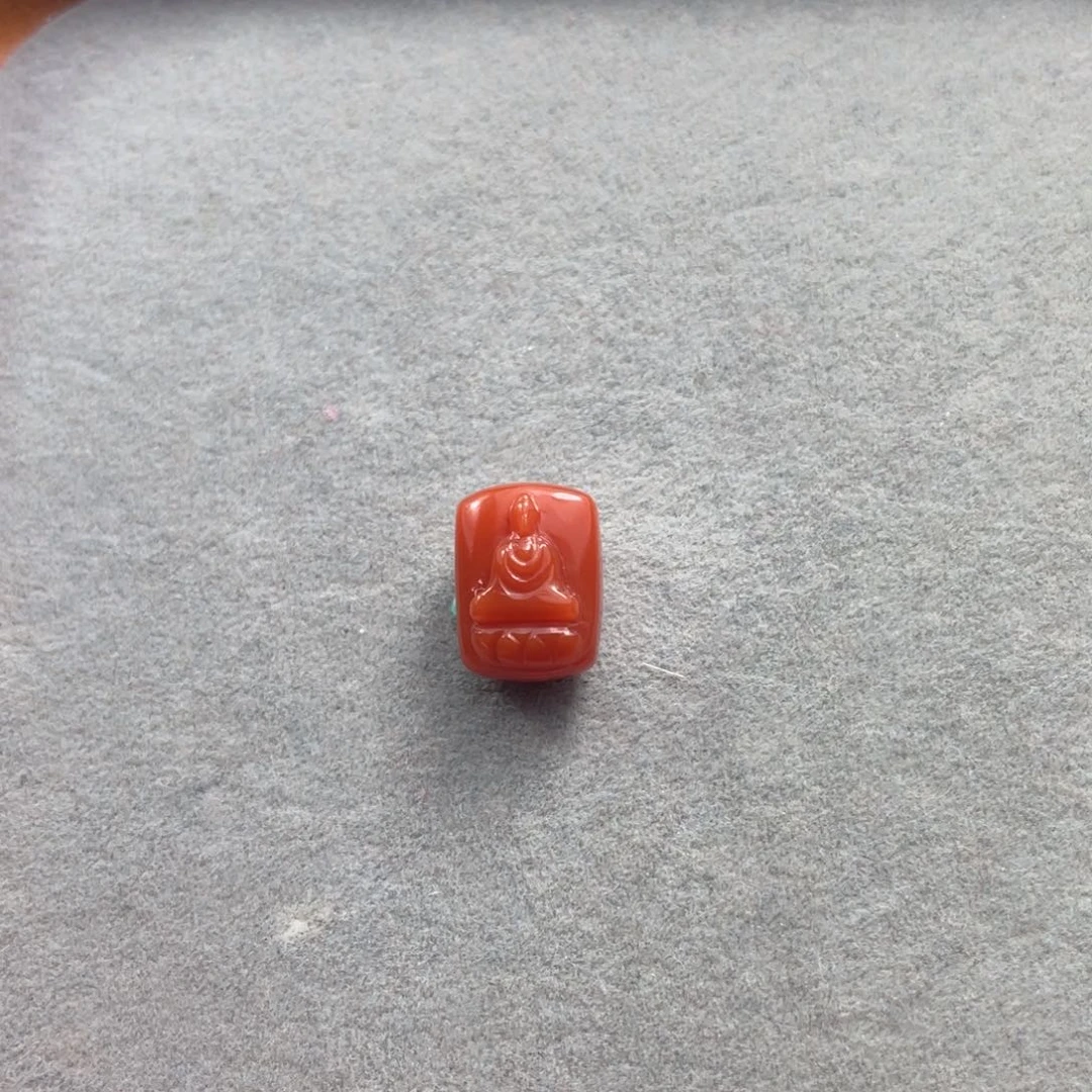 南红玛瑙未镶嵌颈饰