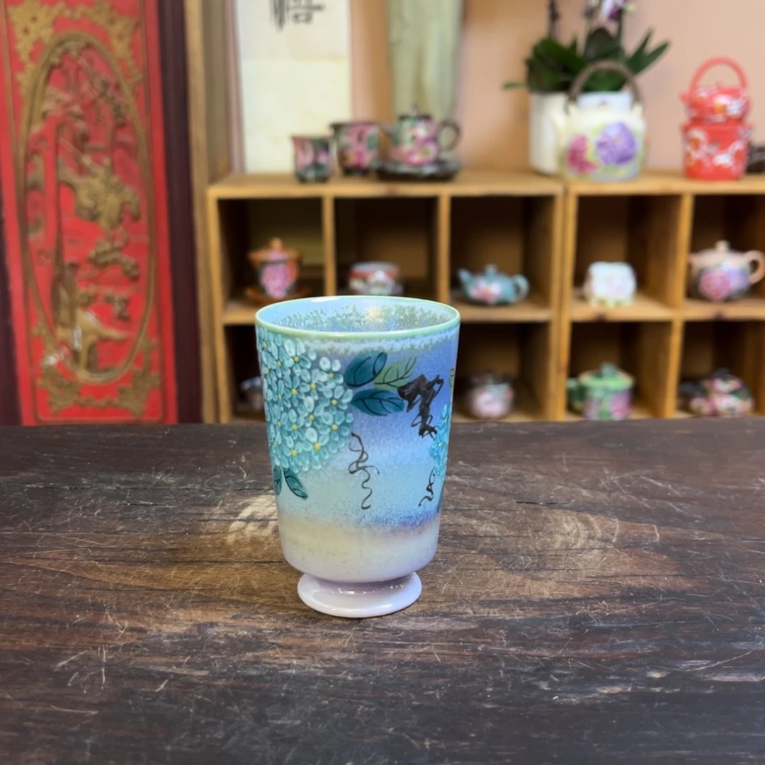 柴烧手工手绘陶瓷