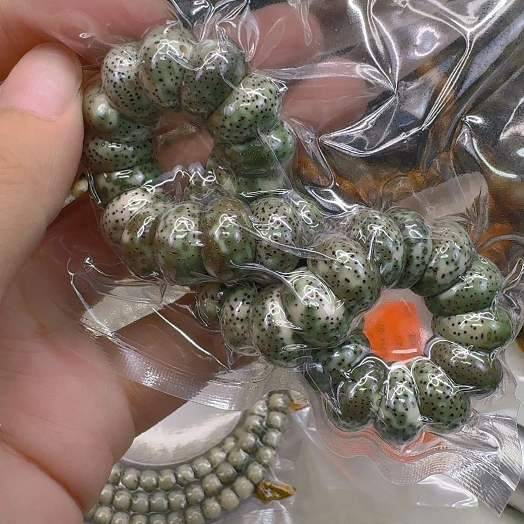 手串星月菩提105高端变态绿13大肠