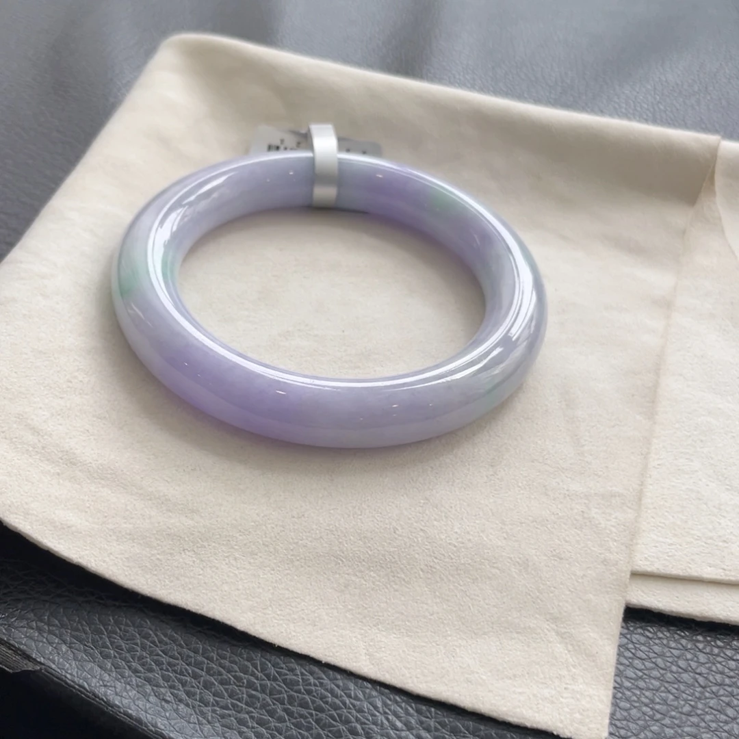 翡翠未镶嵌手镯纹60