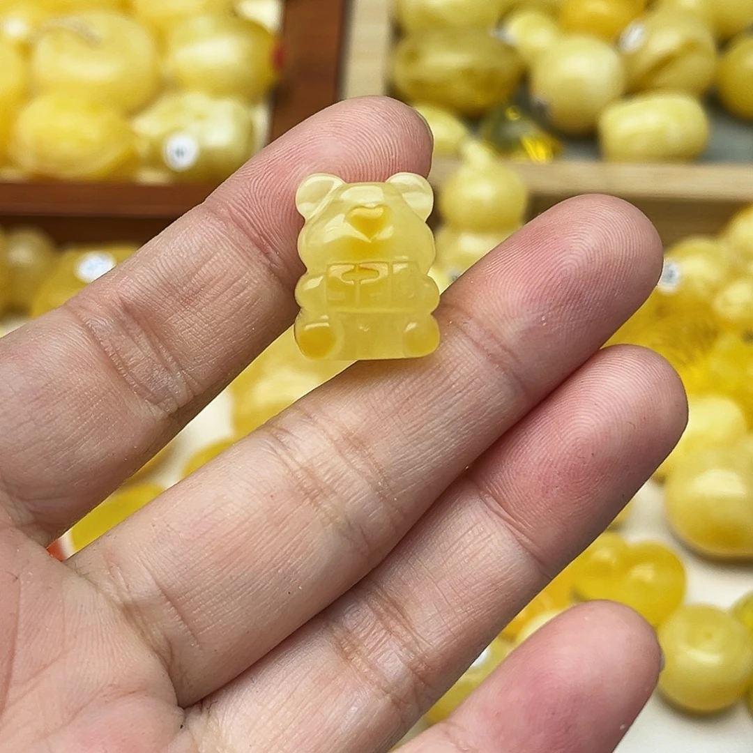 蜜蜡未镶嵌裸石天然