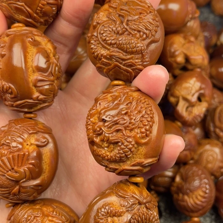 橄榄核吊坠风***！橄榄核