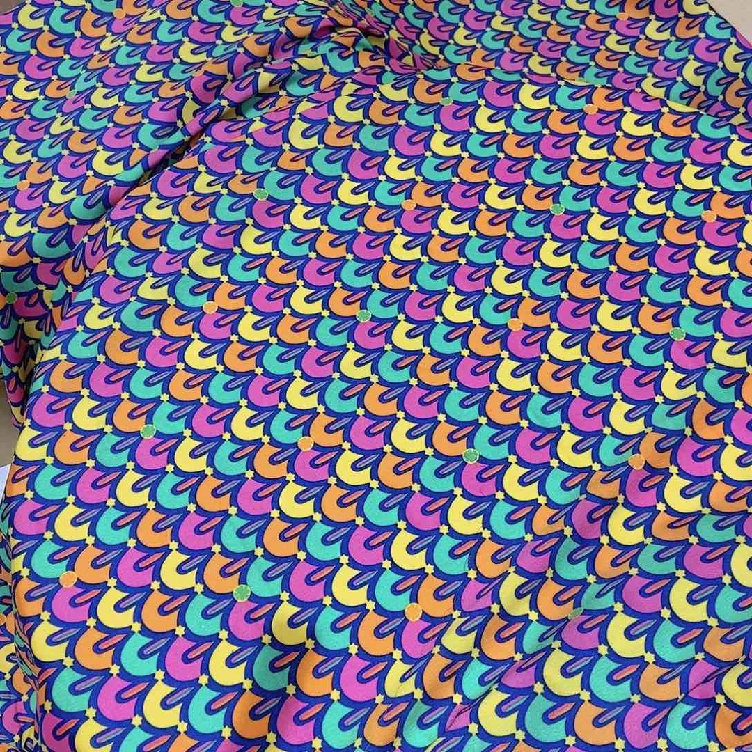 织绣兰*两米四真丝面料