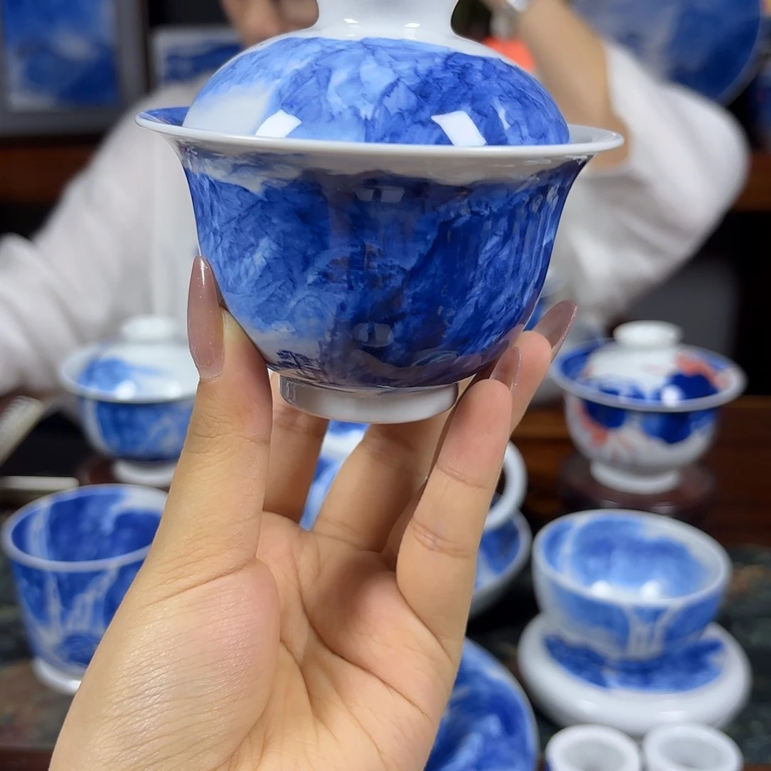 8***0国一王老师手绘山水