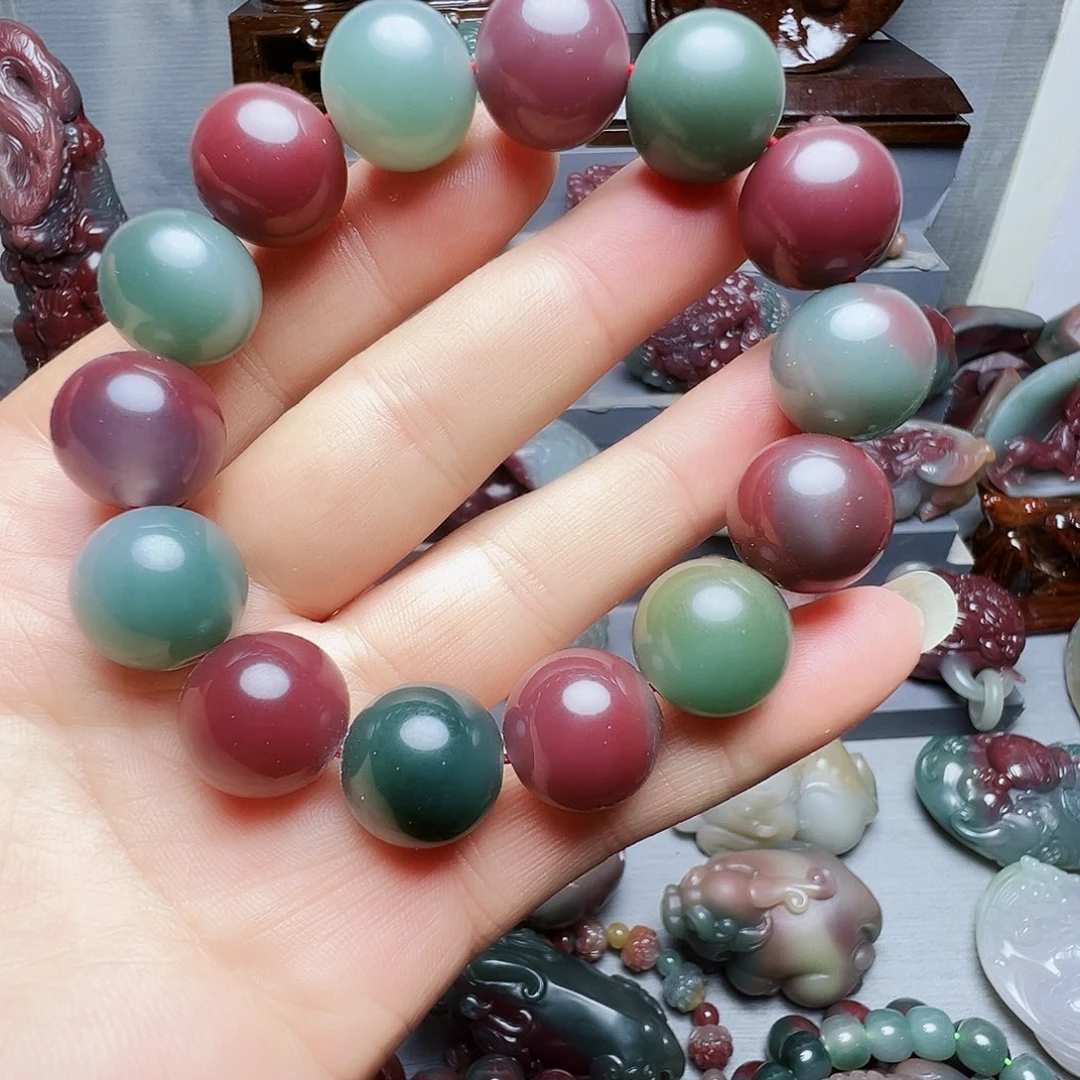 经***人铁合金秦紫玉收藏手串16