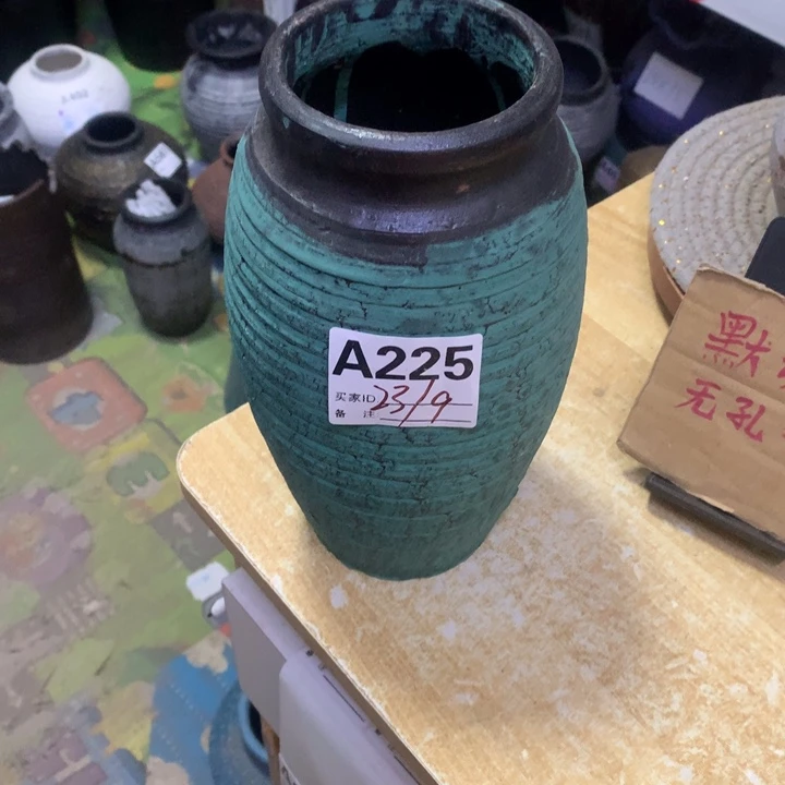 【闪购商品】红陶如粗糙盆无孔高23口9