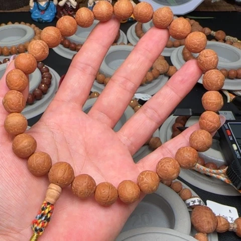 凤眼菩提手串13手持