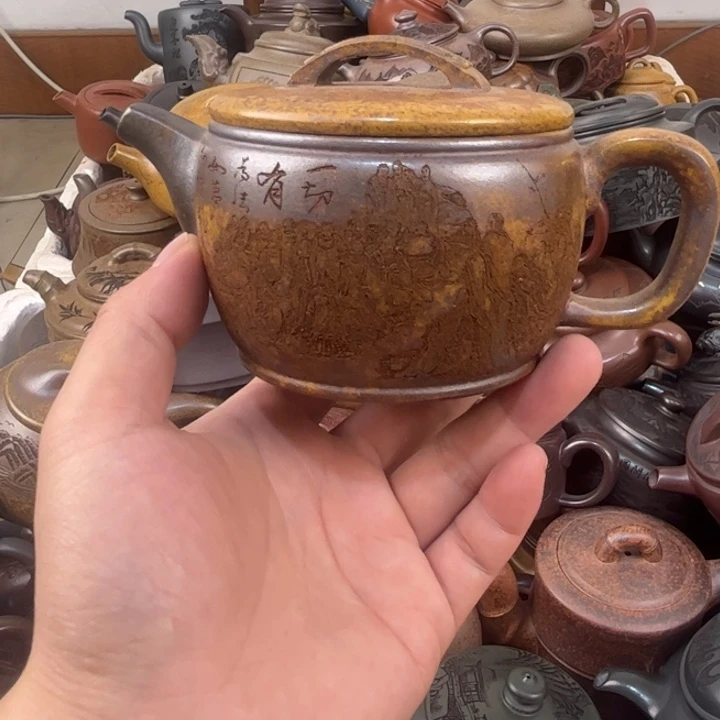 茶壶紫砂紫砂壶微瑕