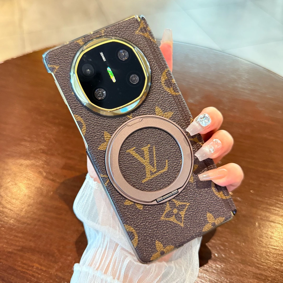 磁吸华为matex6手机壳360°旋转支点带中轴折叠屏mateX5适用典藏版