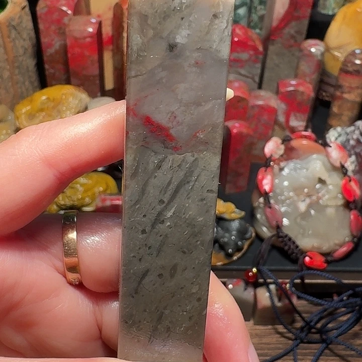 昌化鸡血石金*昌化鸡血石