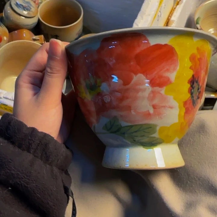 瓷片景德镇陶瓷手工手绘