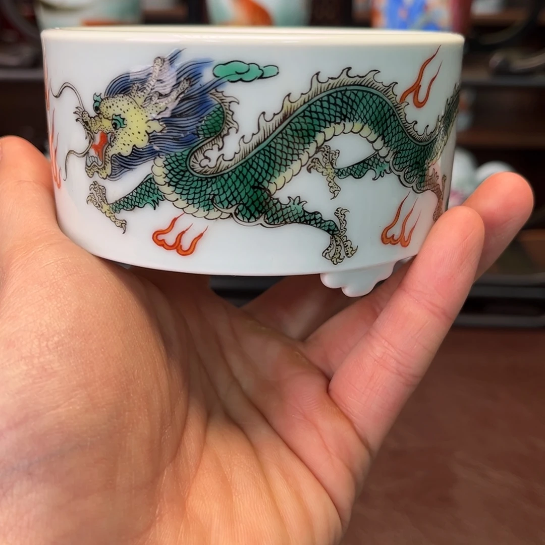 陶杯子景德镇陶东方陶瓷杯子壶盖碗