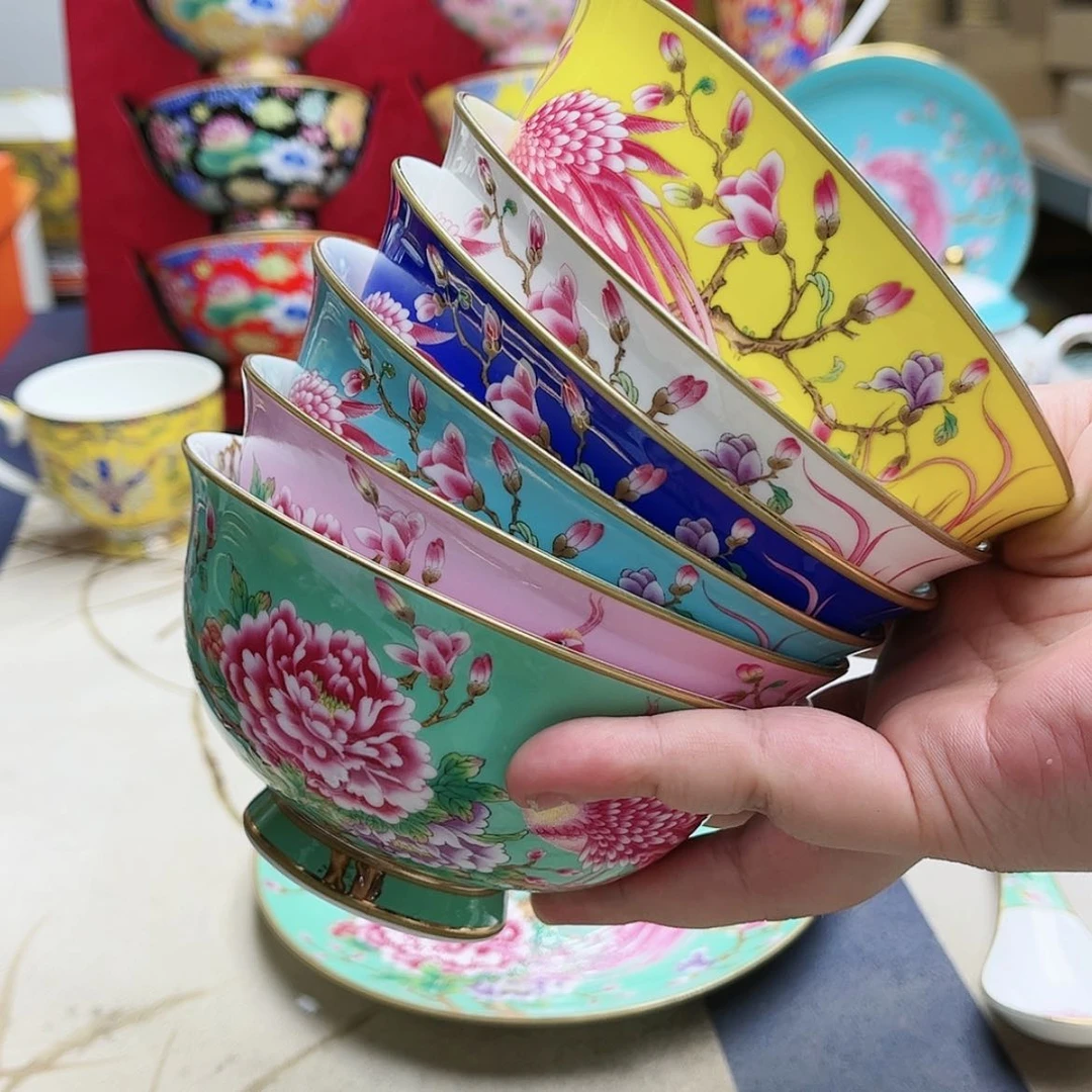 【闪购商品】珐琅4.5英寸6混。。。。。