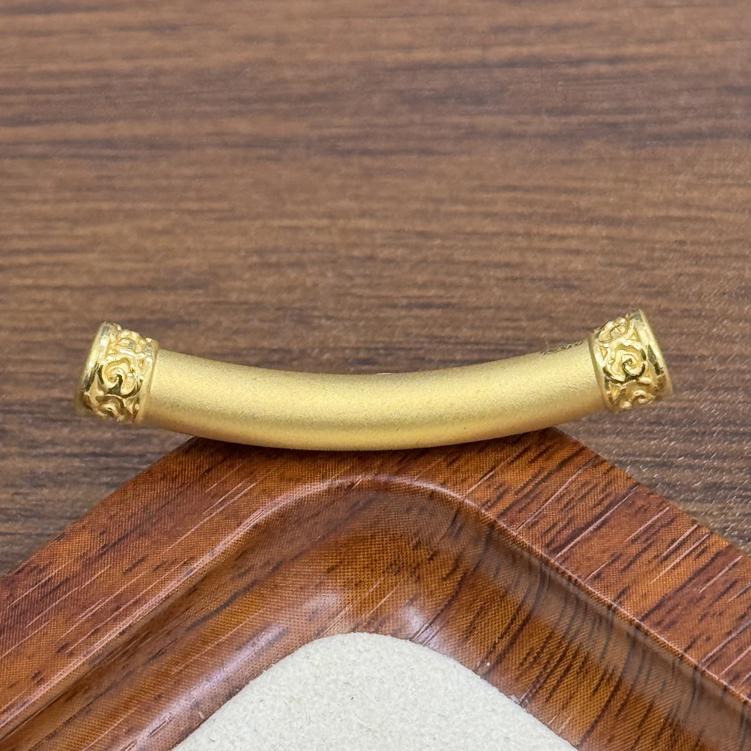 黄金足金999中祥云弯管DP2260-02300