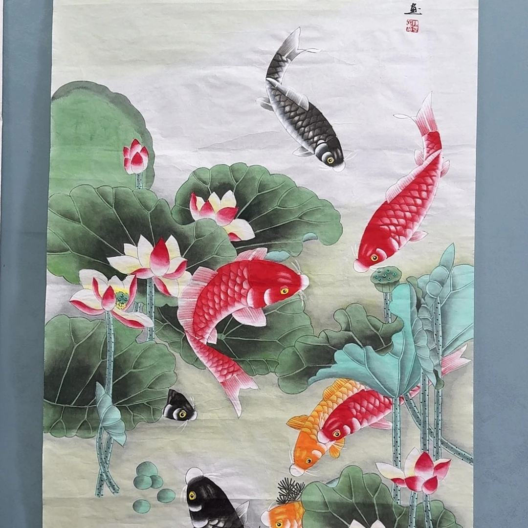 纯手绘年画好作品