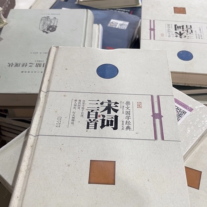 微瑕没有塑封宋词三百首