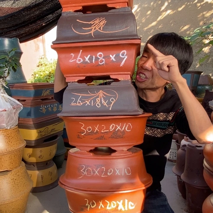 花盆紫砂紫砂特价包邮送