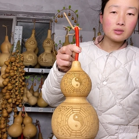 弋*天然植物葫芦文玩