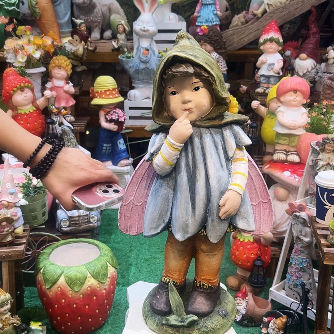 花园摆件红红火火