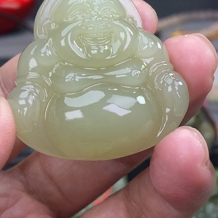 净***心颈饰未镶嵌和田玉
