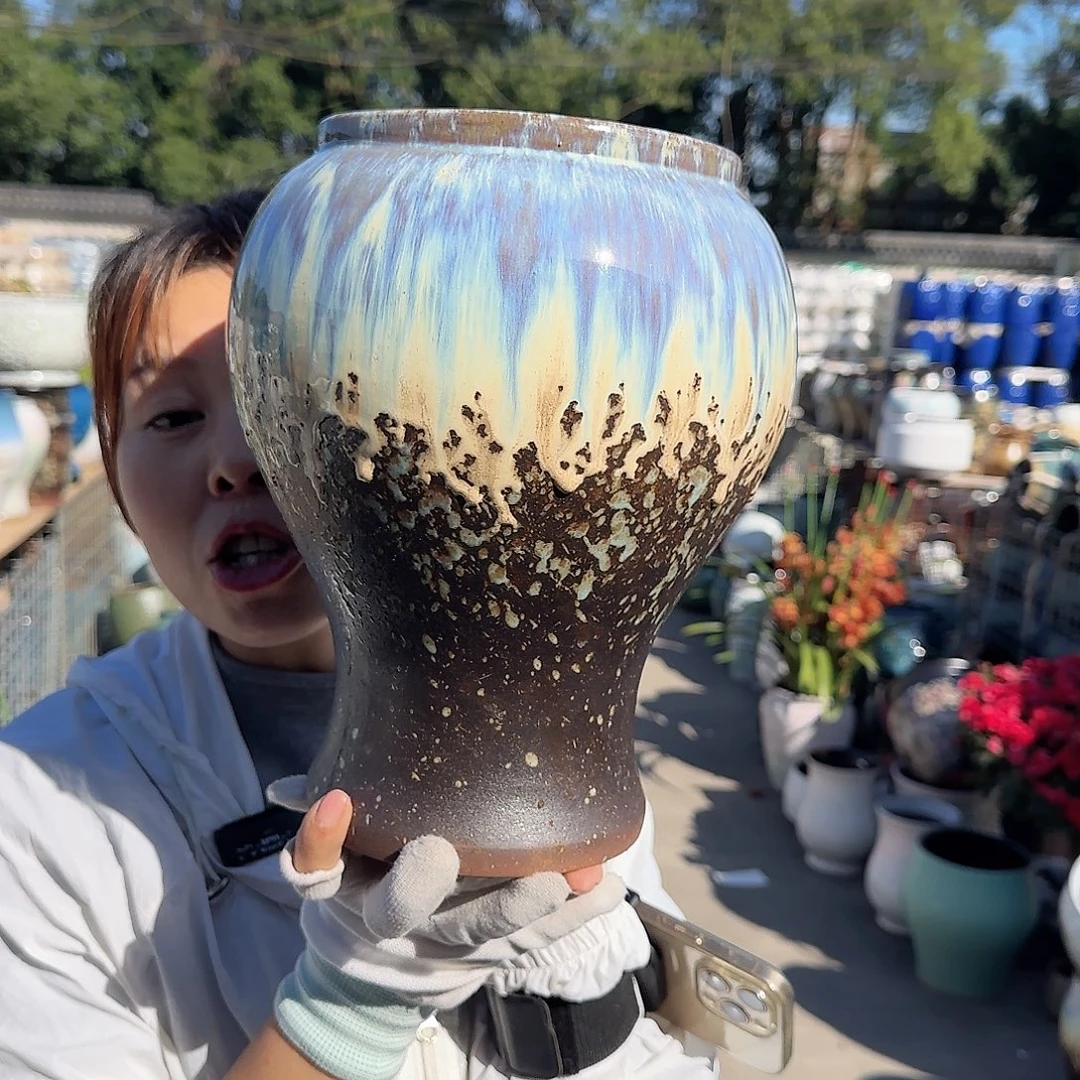 王嫂花盆1113-492高28口16