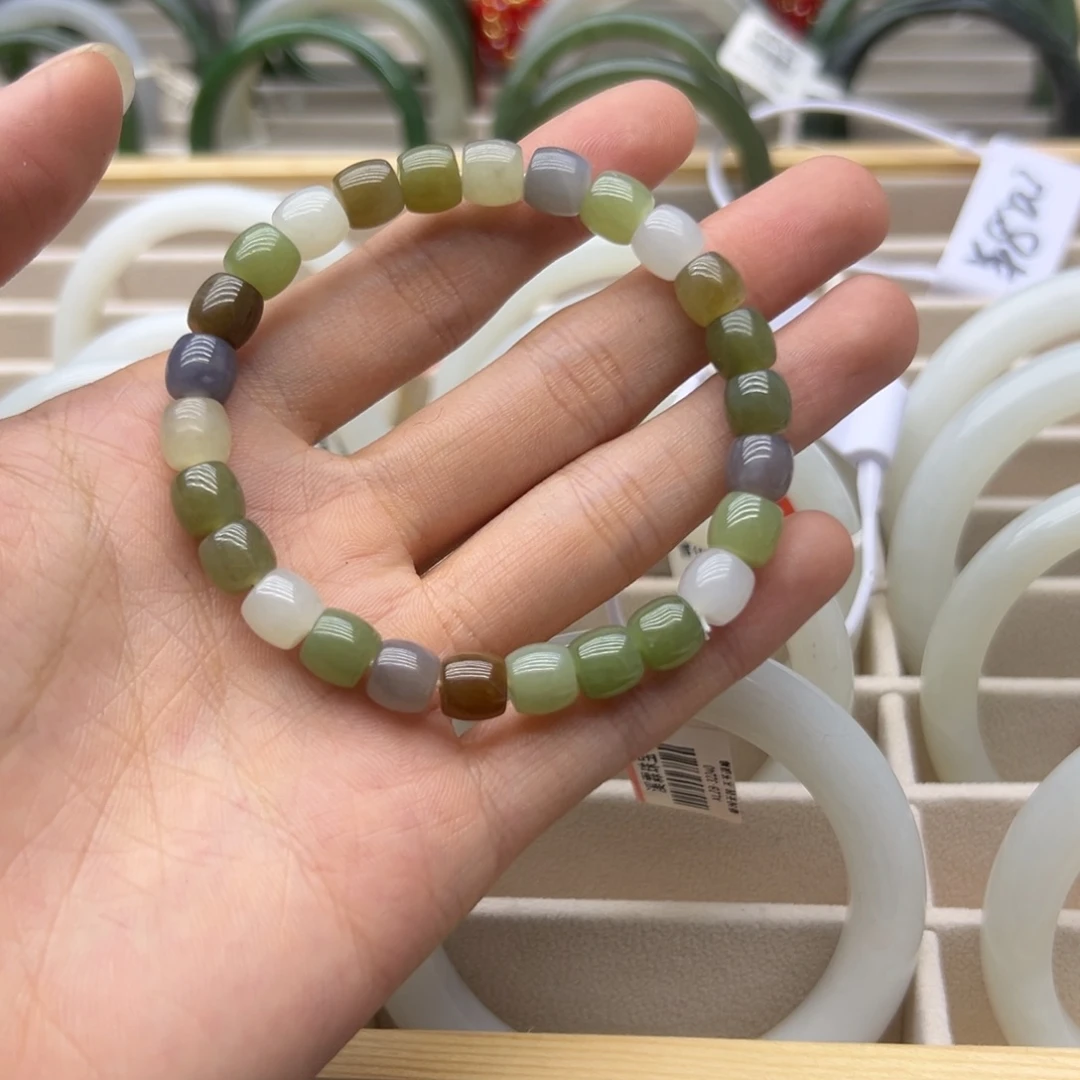和田玉未镶嵌手串774