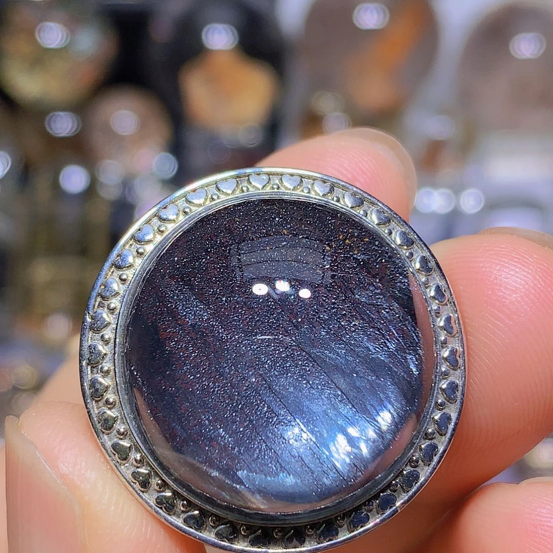 银S925镶嵌吊坠(不含链)水晶