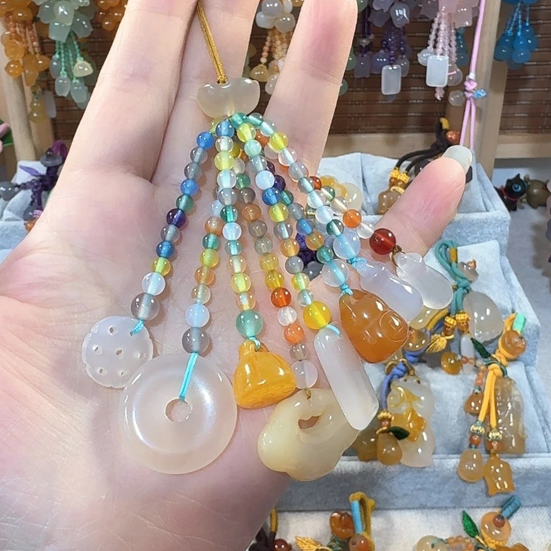 玛瑙/玉髓挂件未镶嵌