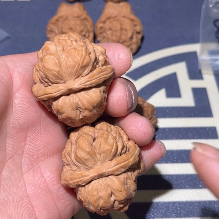 文玩核桃把件40蛤蟆头