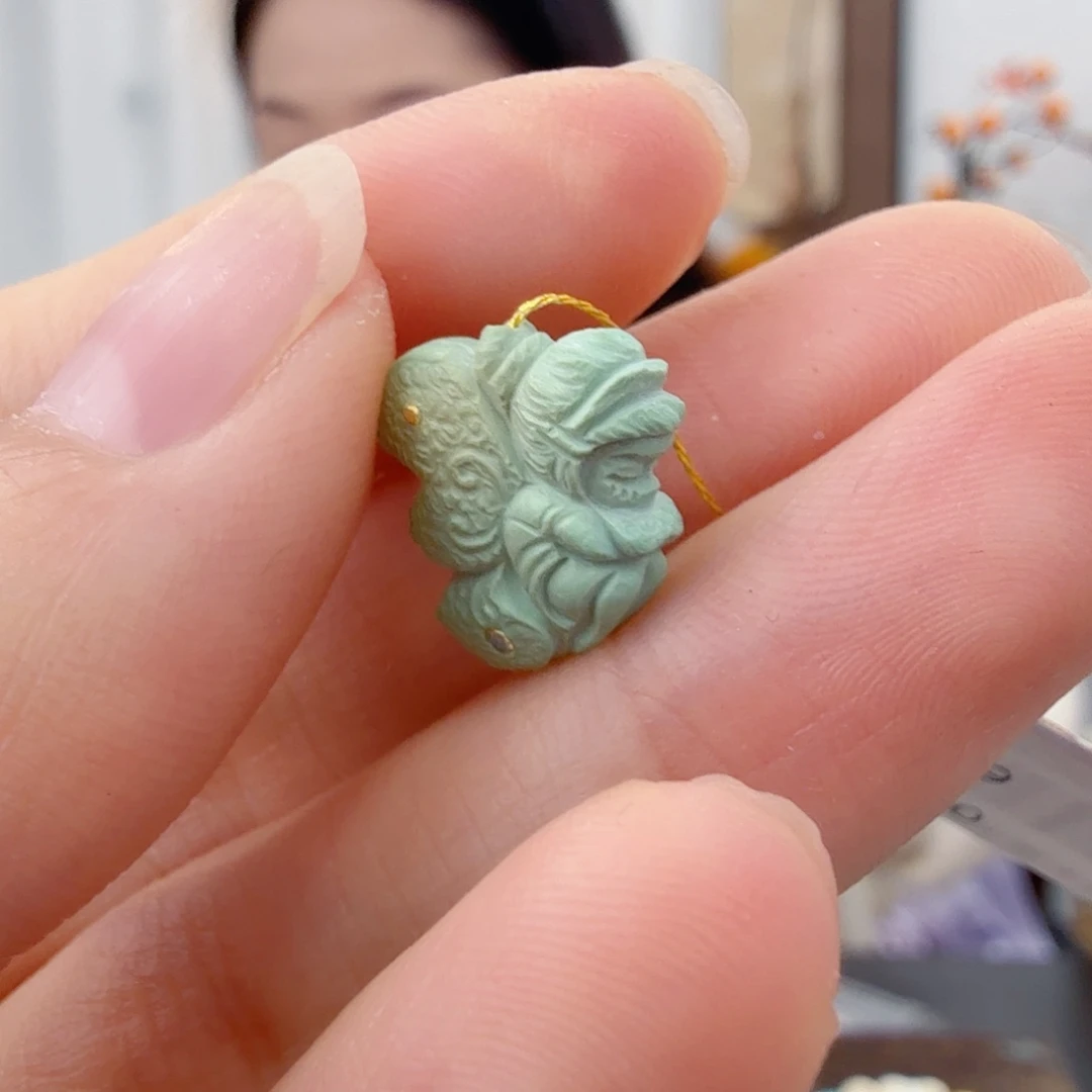 绿松石未镶嵌珠宝半成品