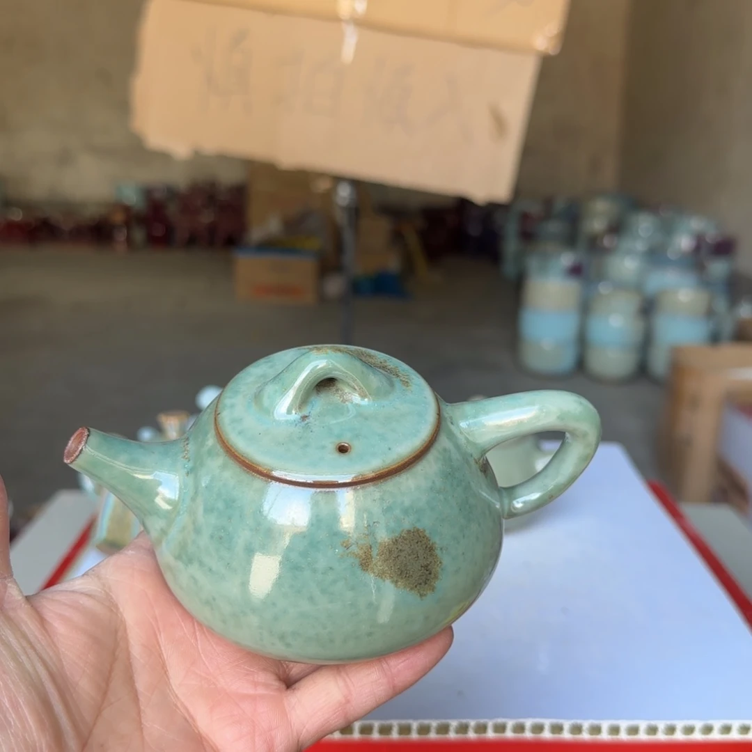 陶摆件郑家钧瓷摆件微瑕