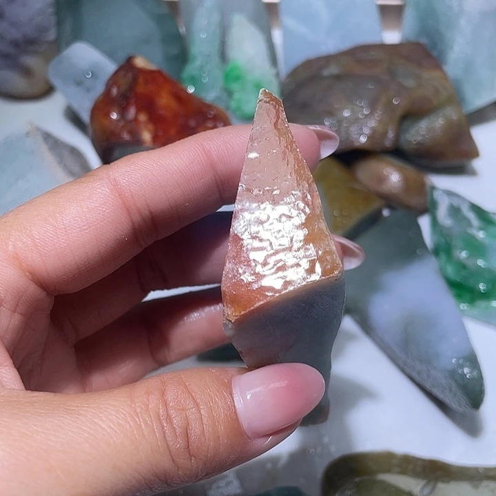 翡翠散珠翡翠边角料