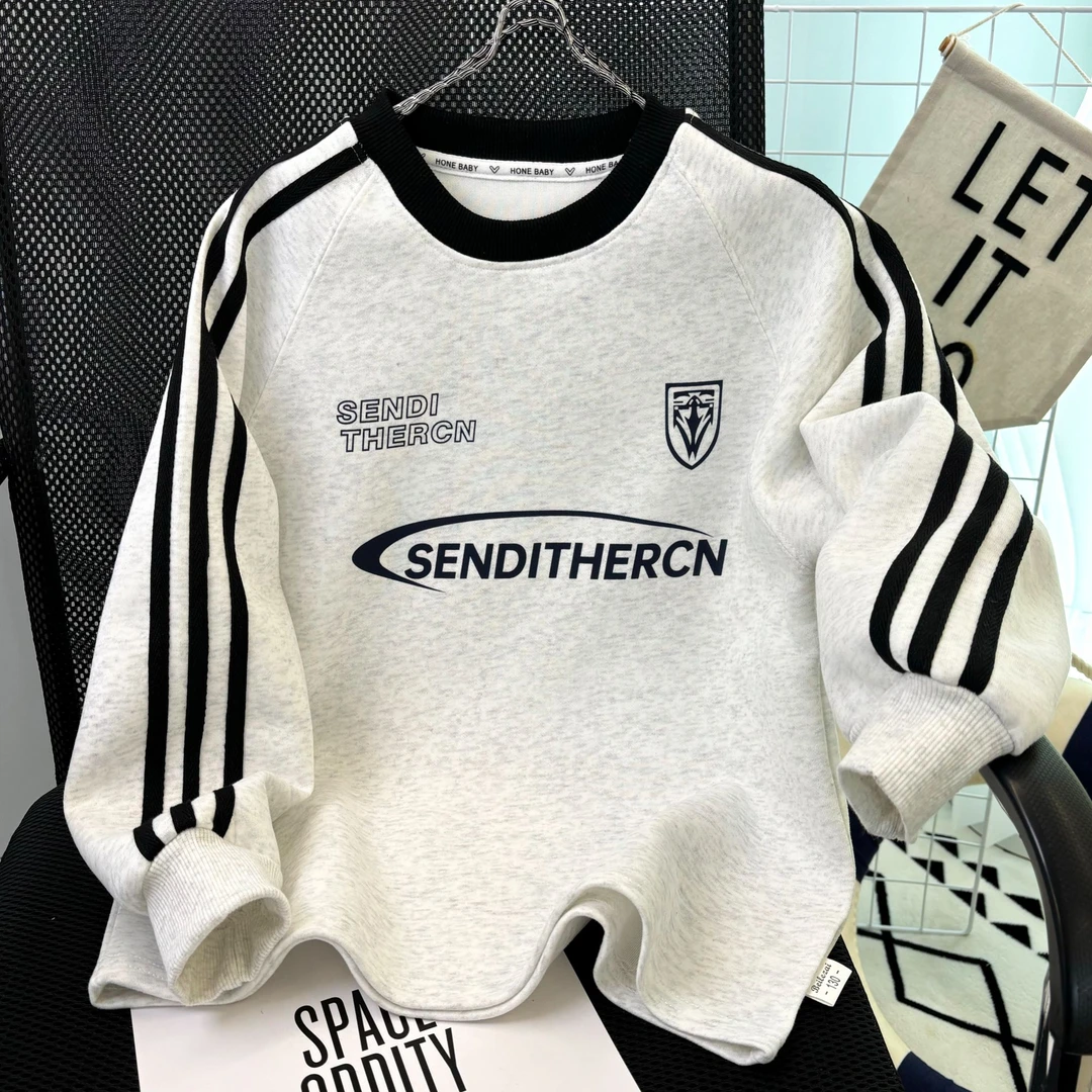 【亲子装】2025新款亲子装男童女童潮牌卫衣