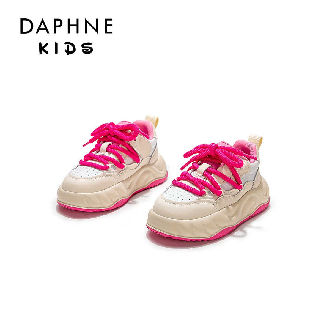 达芙妮Daphne儿童2025年春秋季新款运动鞋中大童休闲板鞋