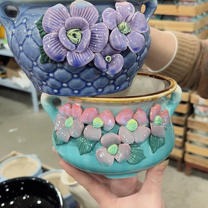 陶瓷陶瓷多肉植物花盆