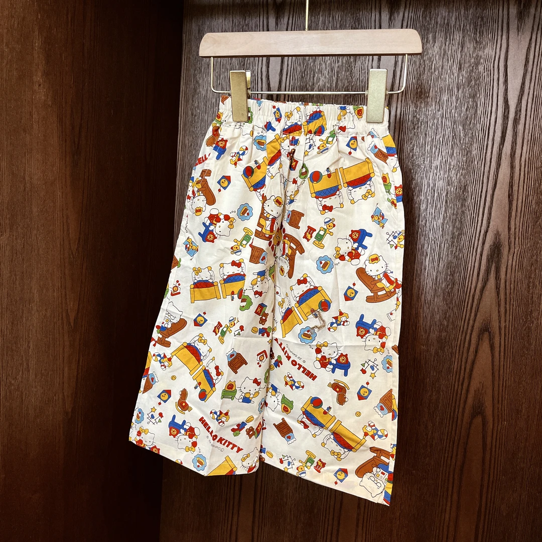 儿童夏款休闲直筒裤