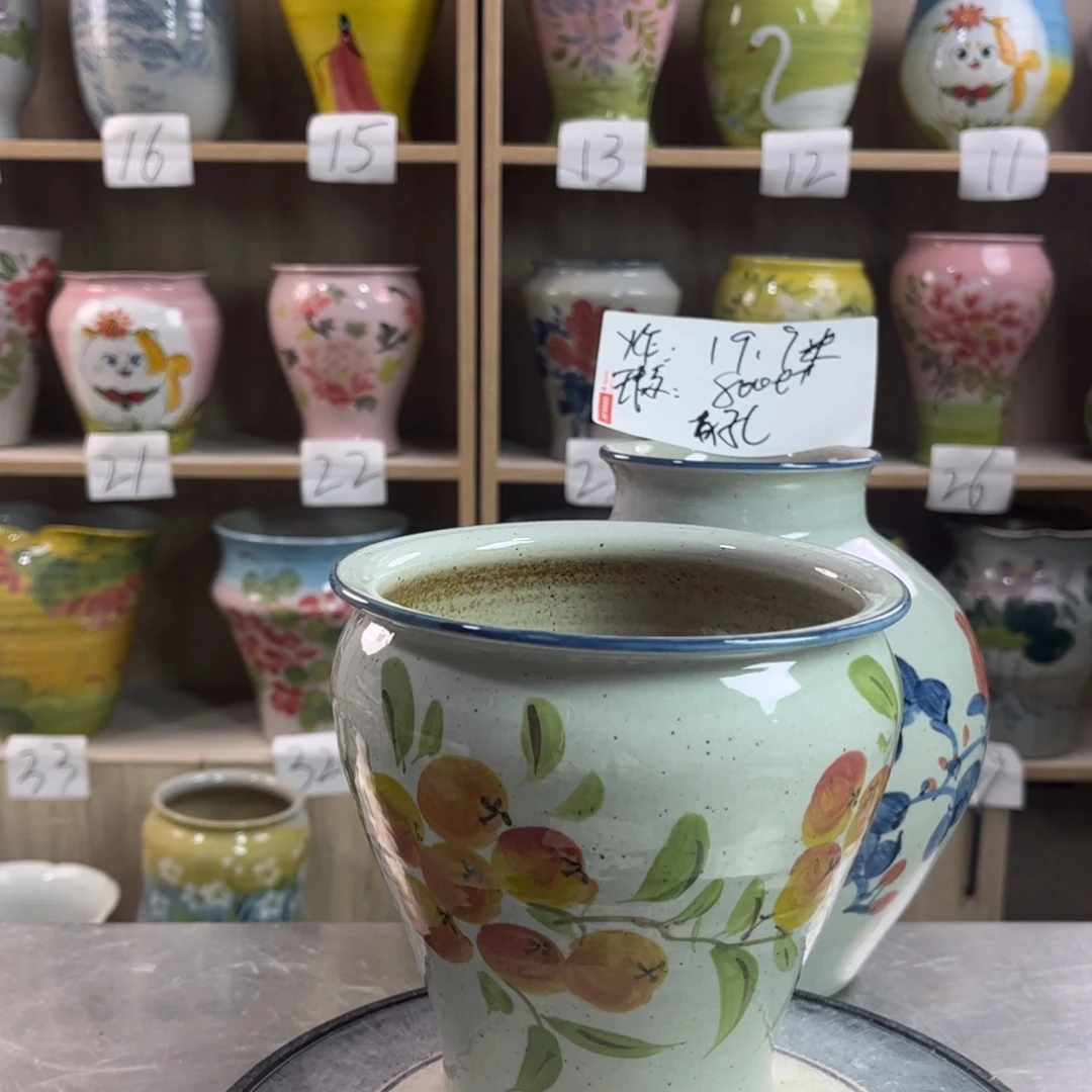 景德镇陶瓷花盆花盆