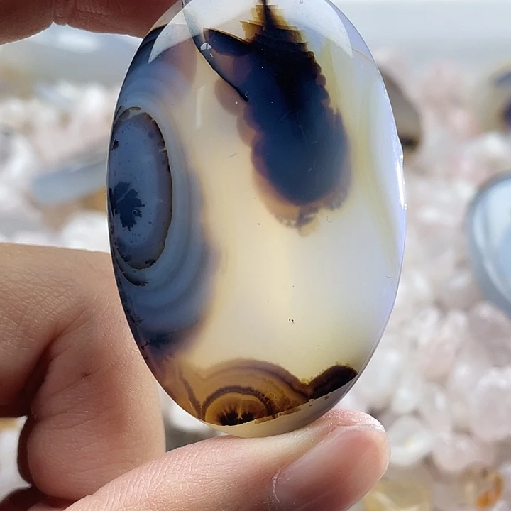 玛瑙/玉髓未镶嵌颈饰