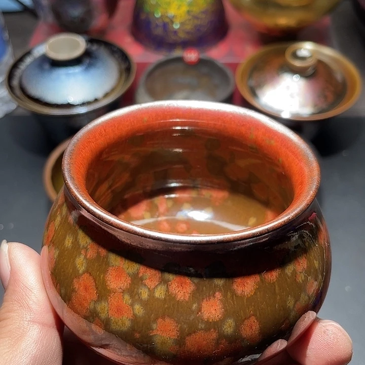 茶盏建盏品茗杯茶壶盖碗