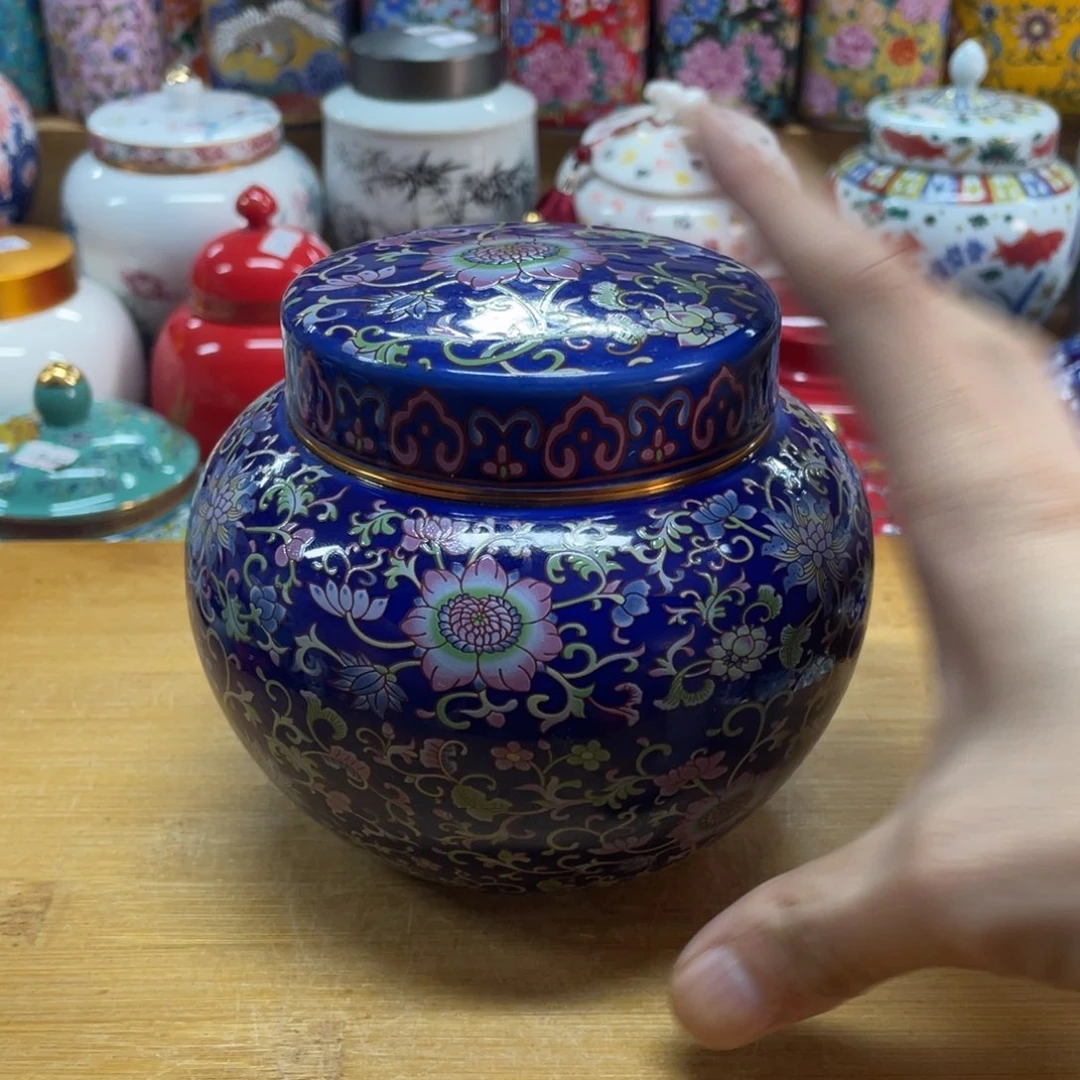 茶叶罐陶瓷罐陶瓷罐