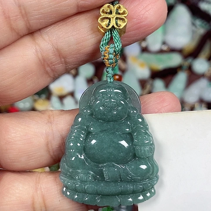 翡翠未镶嵌颈饰天然A货翡翠玉配证书