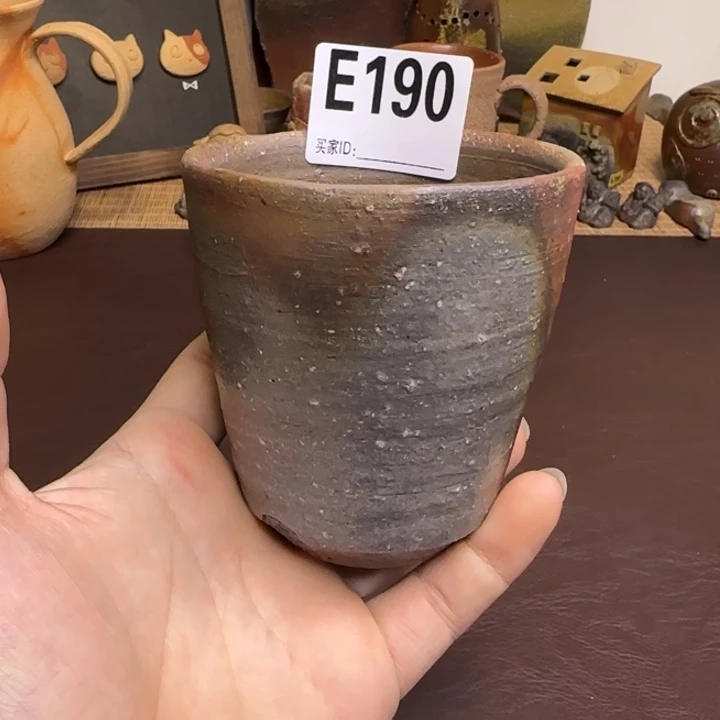 铃木黄弋 汤吞杯备前烧