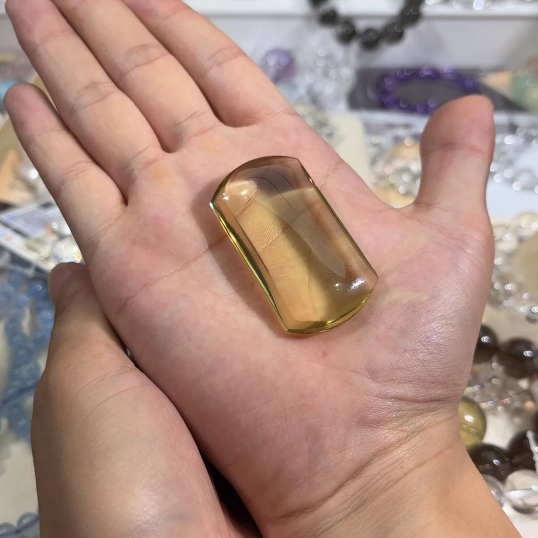 烟晶手链未镶嵌黄水晶